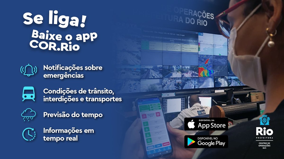 Centro de Operações Rio on X: APP