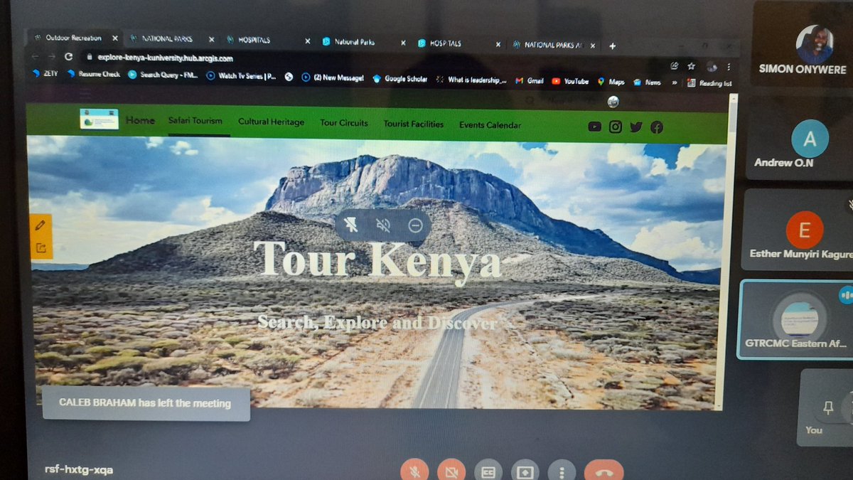 Kenyatta University GIS Club tweet media