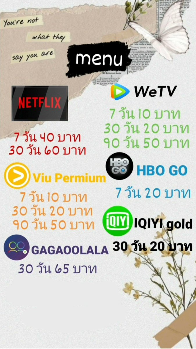 200507_mm's tweet photo. พร้อมส่งค้าบบ
#หารnetfilx #หารเน็ตฟลิกซ์ราคาถูกมาก #หารnetflixราคาถูก #หารเน็ตฟลิก #หารviuพรีเมี่ยมราคาถูก #หารwetvvipราคาถูก #หารviuราคาถูก #หารยูทูปราคาถูก #หารยูทูปพรีเมี่ยมราคาถูก #หารIQIYIราคาถูก #หารโมโนแม็กซ์ #หารIQIYI #bilibiliราคาถูก #หารhboราคาถูก #หารGagaOOLalaราคาถูก https://t.co/dWSuS8aQ0Y