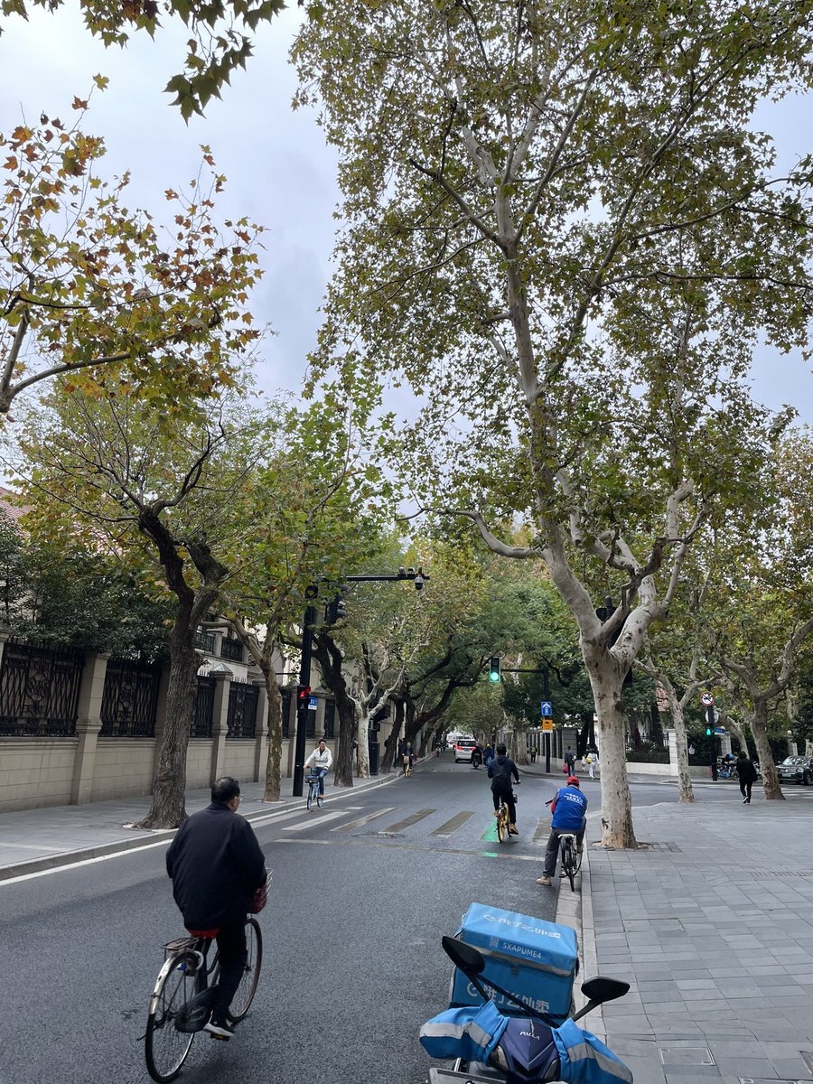 NZhunt3r's tweet photo. Running around for a couple of meetings/cups of coffee this afternoon. WuKang Road is not a bad spot here in Shanghai, always plenty of people around taking photos. #TheFrontLines #NZVenison https://t.co/uHGy3HE5AY