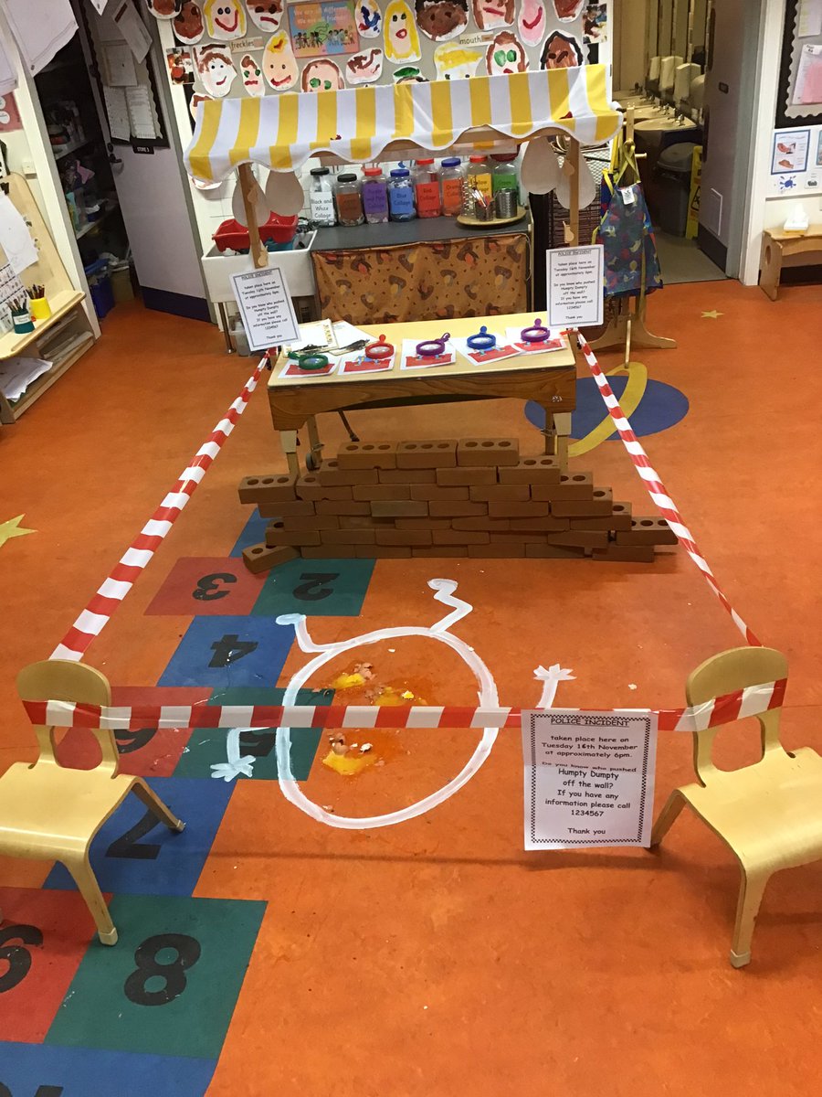 missperry673's tweet photo. Every year he does this, you would think he would learn his lesson!! #whopushedhumptydumpty @worldrhymeweek @FibParkAcademy https://t.co/Hn3V2IAuwy