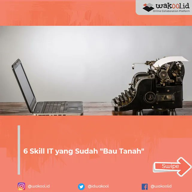 IdWakool's tweet photo. Skill IT mana saja yang diprediksi akan segera kehilangan relevansinya?
Baca artikel lengkapnya di https://t.co/8C2CYuDHhE. Part 1
#wakool #wakooldotid #artikel #teknologi #ManajemenSdm #ItSkill #SdmTI #InfrastrukturFisik #ManajemenKonfigurasi #DataCenterOps #SoftSkill https://t.co/GfFaO4fPZh