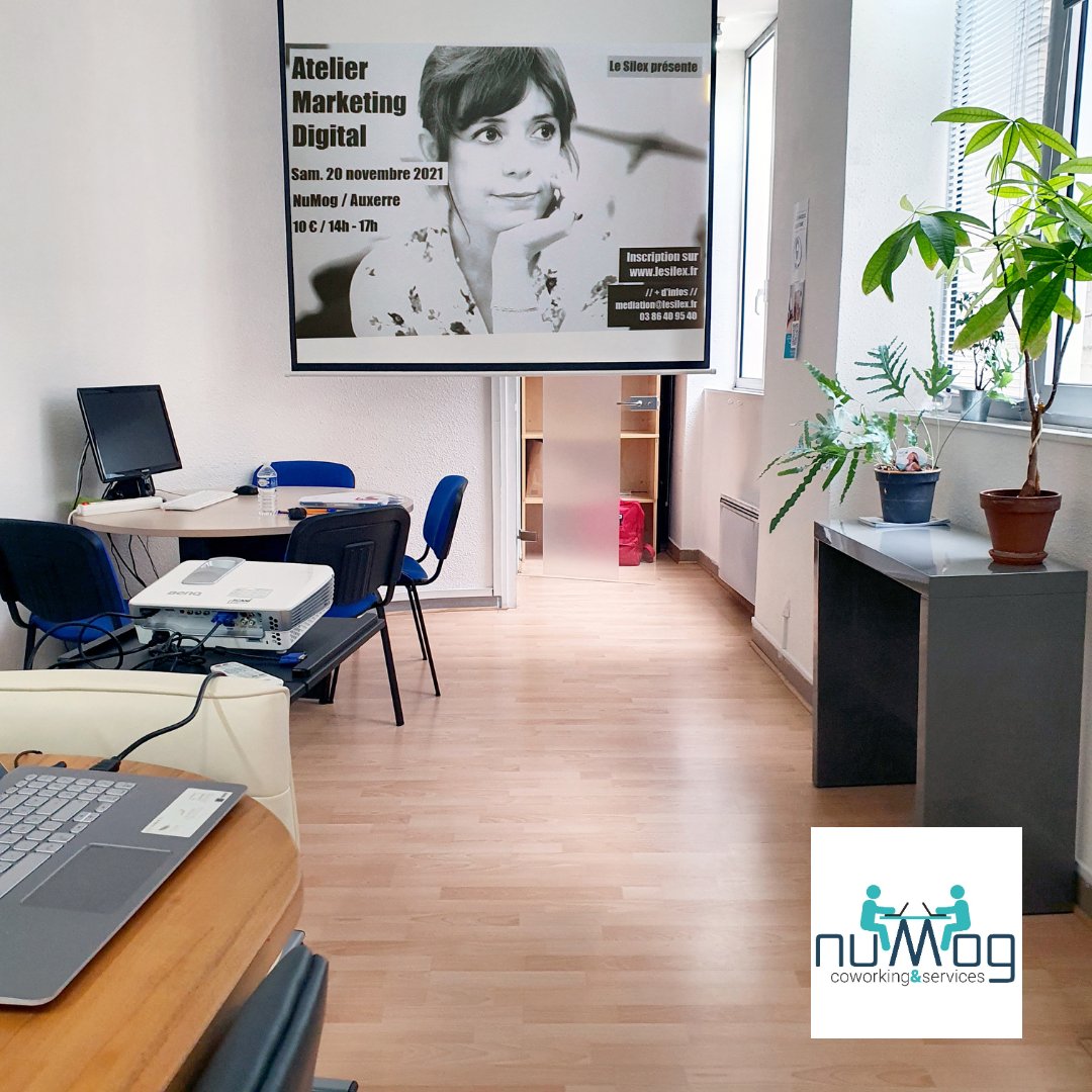 L'atelier Marketing Digital animé par <a href="/moxmusique/">Isabelle Fontan</a> et proposé par <a href="/lesilexauxerre/">Le Silex @ Auxerre</a>, c'est ce samedi de 14h à 17h !
Où ça ? Chez nuMog bien sûr ! 9 place Maréchal Leclerc à Auxerre
👉 inscription : ow.ly/zFmp50GGjQg

#marketing #digital #auxerre