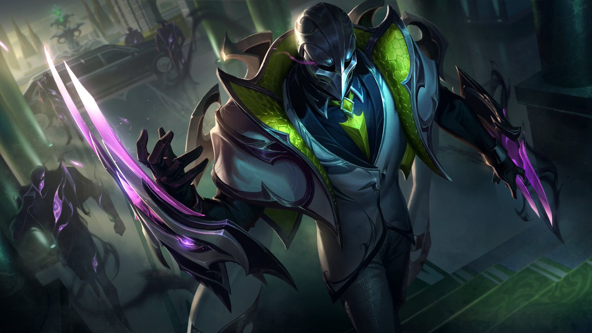LegitKorea's tweet photo. 🧪❇️Debonair Skin Giveaway!❇️🧪

To participate:
• Follow ✅
• Like 💚
• Retweet ♻️
• Tag a friend

There will be 3 winners!

Additional Rules subtweeted

#Draven #brand #masteryi #zed #leona #leblanc #malzahar #debonair #LeagueOfLegends https://t.co/CuCJcHkrPO