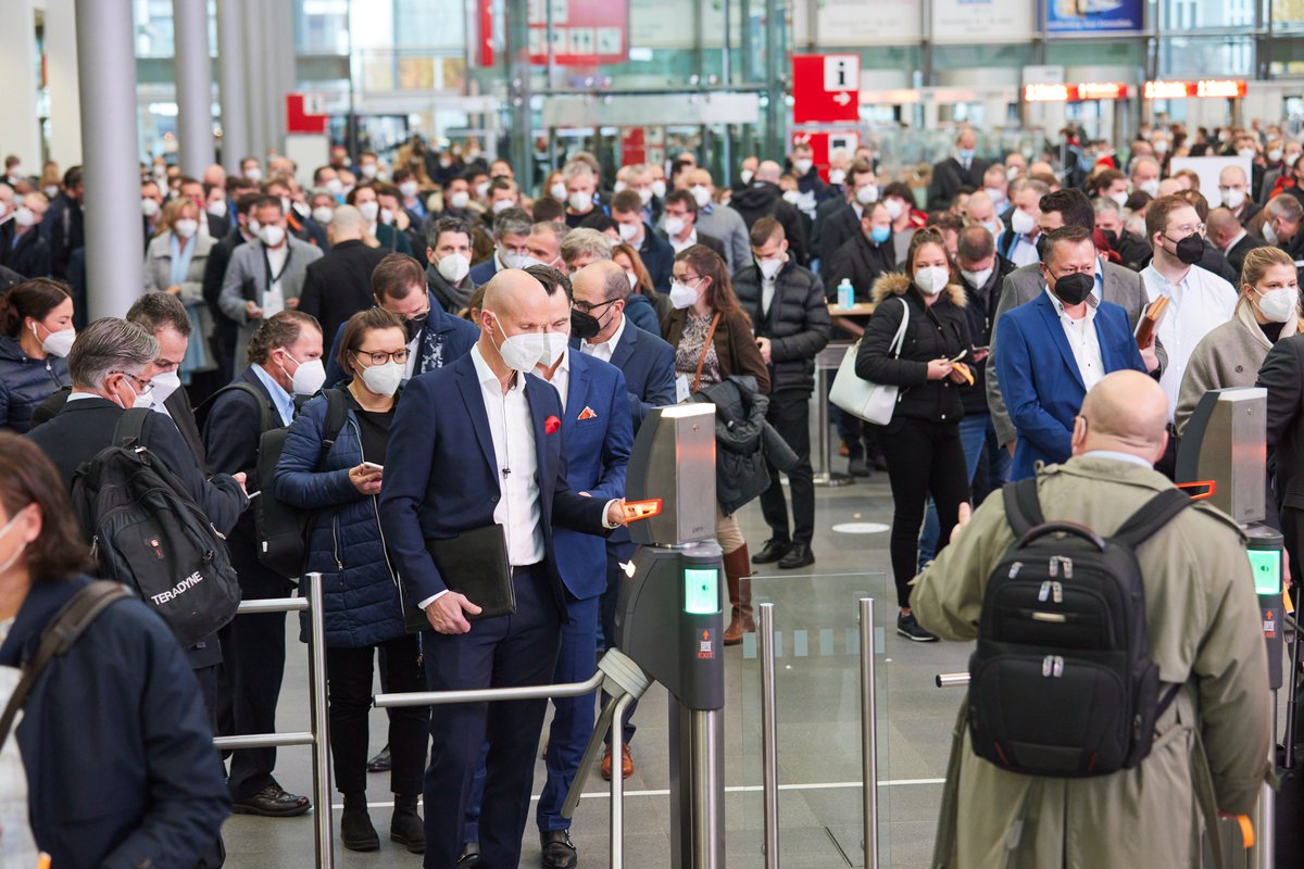 productronica's tweet image. Are you ready for the second day of the world&apos;s leading trade fair for #electronics #development and production? 🤓 Yes? Great – we too! Enjoy your day at #productronica 2021!