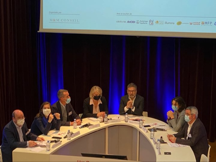 La santé, une priorité du prochain quinquennat. <a href="/MfpsPrevention/">SantéFonctionnaires</a> soutien des 11e rencontres sur le système de santé ce matin à la maison de la Chimie.