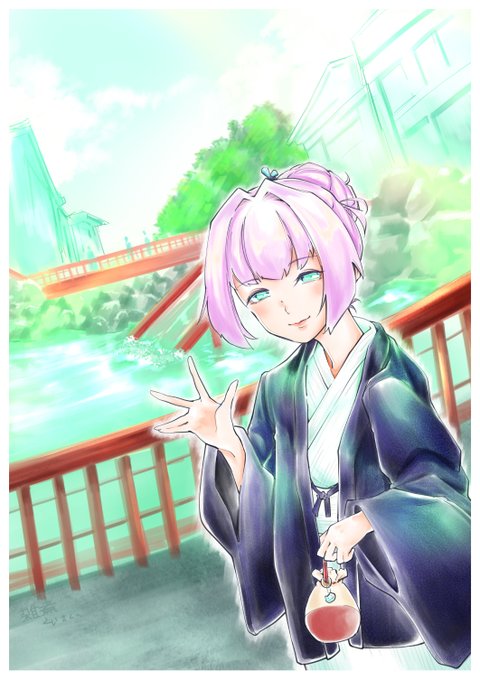 「bridge kimono」 illustration images(Latest)