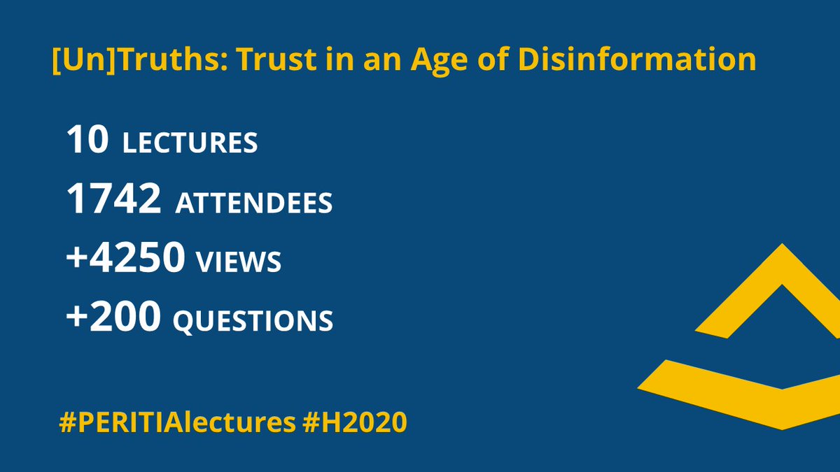 PERITIAnews's tweet image. It&apos;s a wrap! 🎉#PERITIAlectures 

Thanks to all speakers for their illuminating talks, 
to @shanedbergin for a great moderation,
to attendees for their insightful questions
and to @mariabaghramian for making it possible.

All videos available here👉bit.ly/30wraHA
#H2020