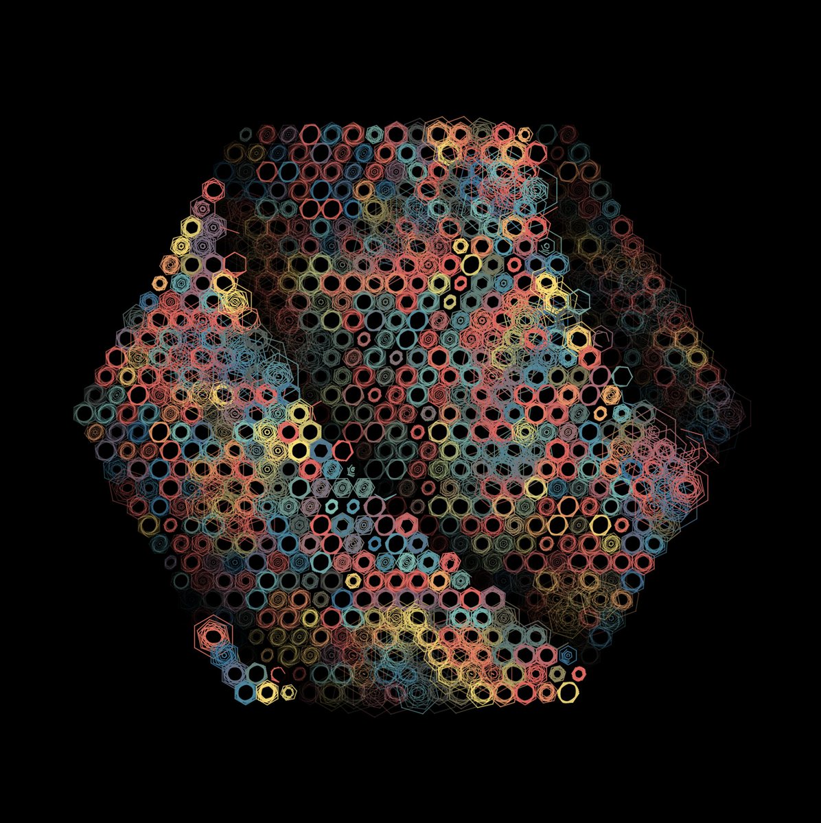 Altaik_'s tweet photo. H=N retrospective: glad to be part of the Memory Cell Project and to own this unique piece given by the legend @shvembldr, it seems like a lifetime ago..
#generativeart #memorycell https://t.co/K1OuyqywzH
