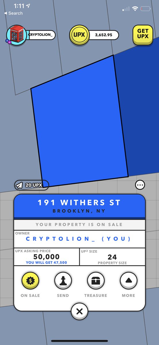 TheCryptoLion_'s tweet photo. @UplandMe @animocabrands TWO LARGE PARCELS FOR SALE IN DESIRABLE BROOKLYN! 🤑🤑🤑 https://t.co/4Gk11BeheR
