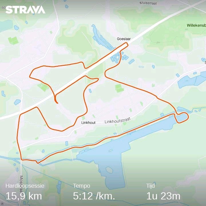 Rustig ochtendloopje in de regen 🌧