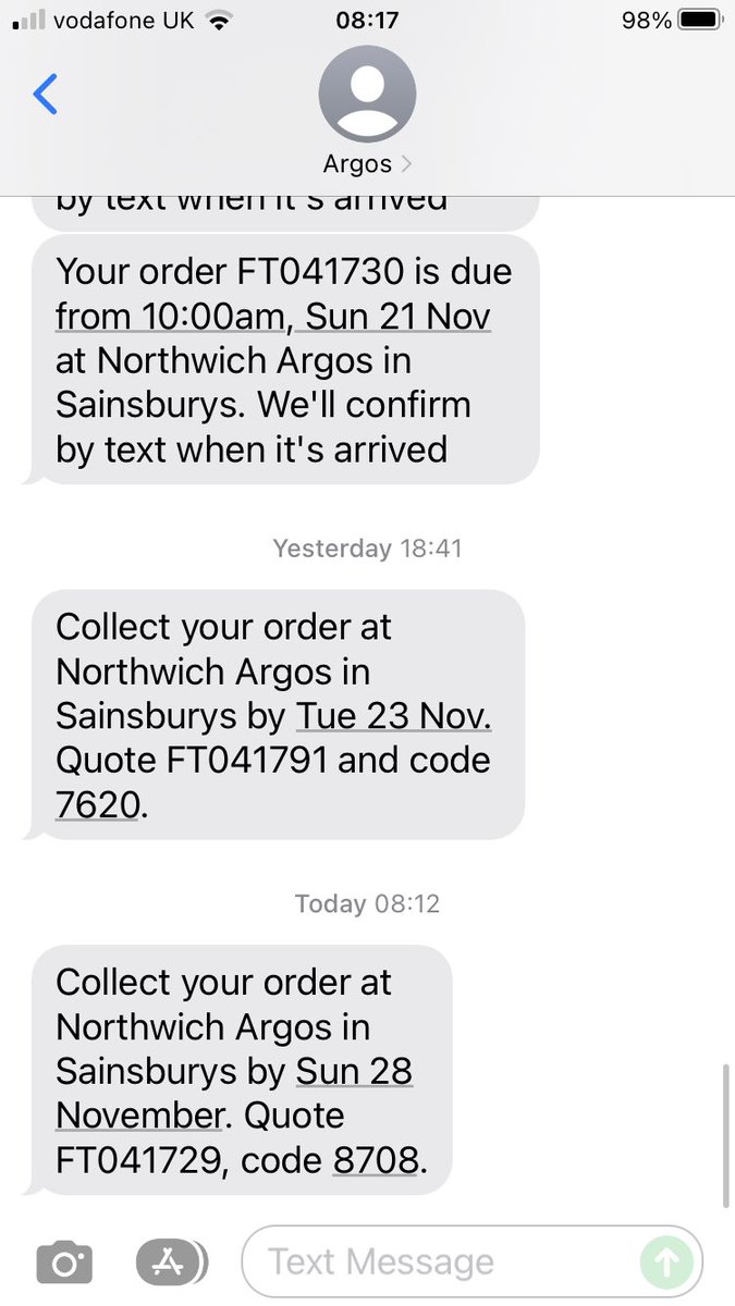 timball1's tweet photo. @ArgosHelpers The same thing has happened last night and this morning…. https://t.co/3GO1vxUPd0