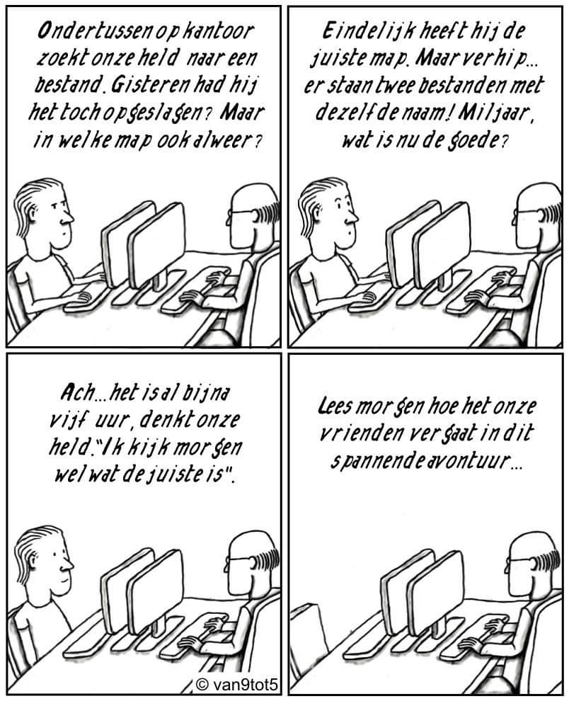 #van9tot5 #cartoon