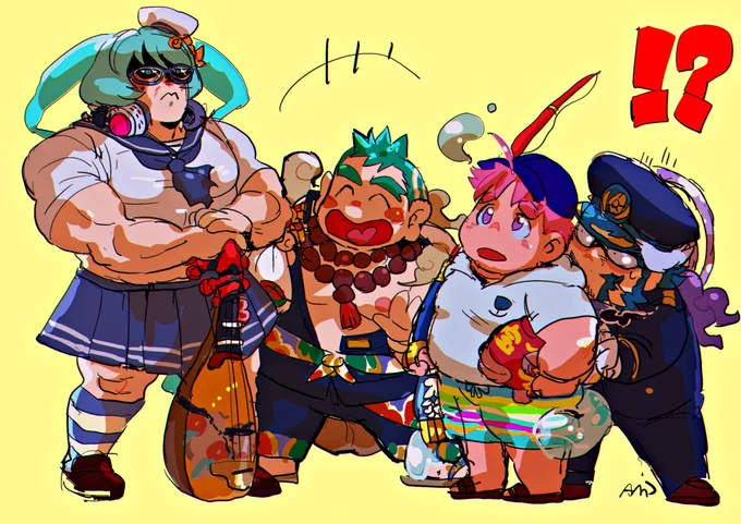 許してちょんまげ!  #放サモファンアート 