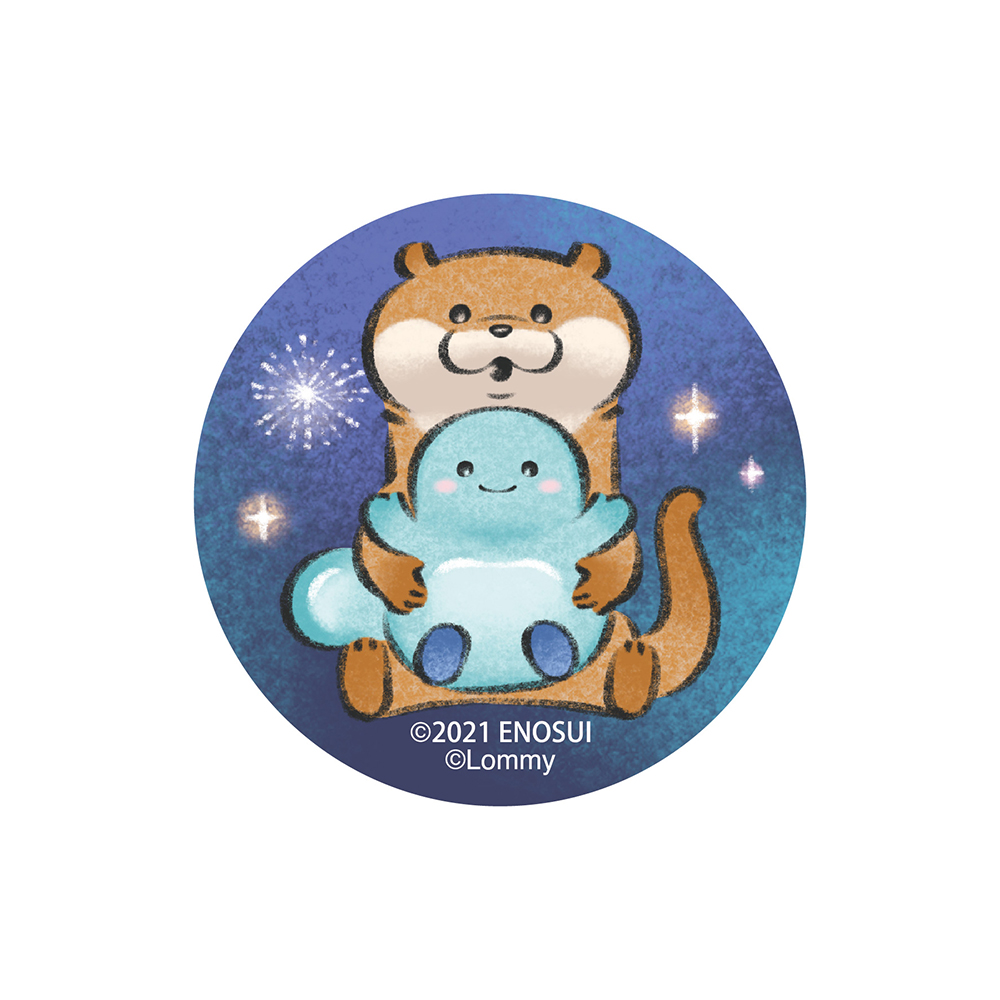 🐠11月19日発売 えのすいだぬ！2🐠／ 『あわたんと一緒な缶バッジ』 え