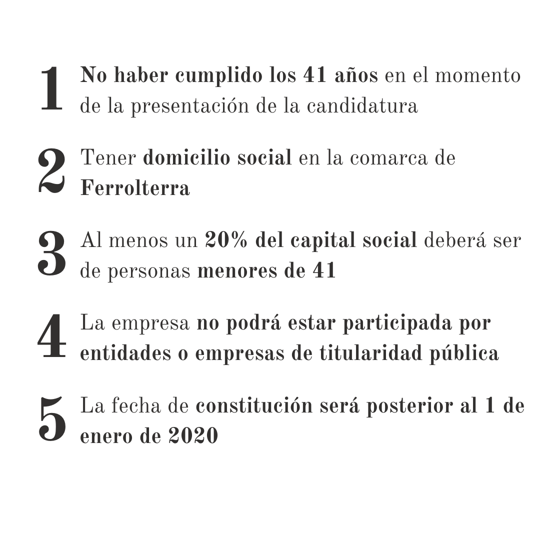 AJEFERROLTERRA's tweet photo. ¿Quizá el tuyo sea el Premio a la Iniciativa Emprendedora? ¡Comprueba los requisitos! 

▶ https://t.co/iMAgaBIv9C

#jovenesemprendedores #jovenesempresarios #ferrolterra #VIIpremiojovenempresario #ferrol #pymesferrolterra #pymes #trabajo #esfuerzo #emprendimiento https://t.co/5amNsO08X2