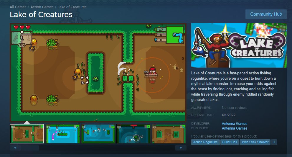 After +10 years of making games as a hobby, I finally have a Steam page for my first commercial game release. Surreal feeling 🤩

#gamedev #indiedev #indiegame #GameMaker #GameMakerStudio2