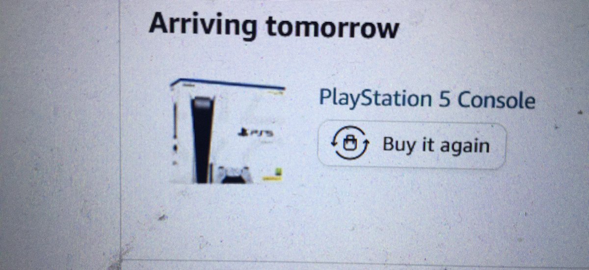 spacecadet40's tweet photo. @PS5StockAlertUK My son will be buzzing https://t.co/V2QqlPyXFC