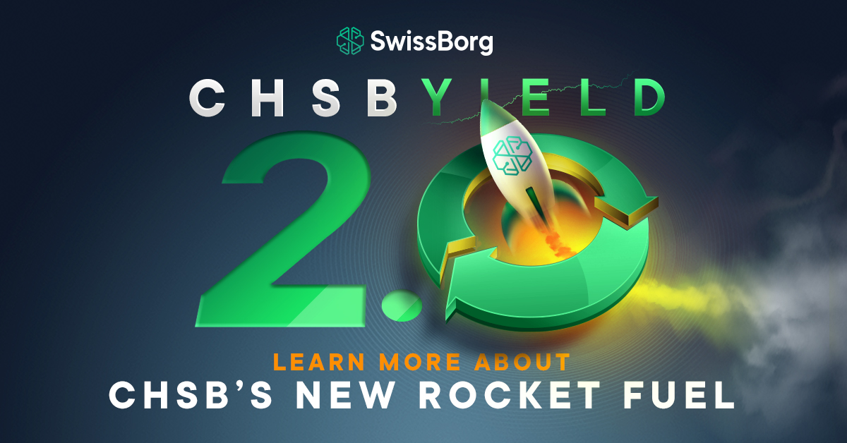 📢📈Dear awesome #SwissBorg and #Crypto peeps! The CHSB Yield 2.0 is live! Our new innovative yield program is designed to increase yield and help lift all of our community members. Use the calculator to estimate the #yield you can generate: swissborg.com/chsb-yield