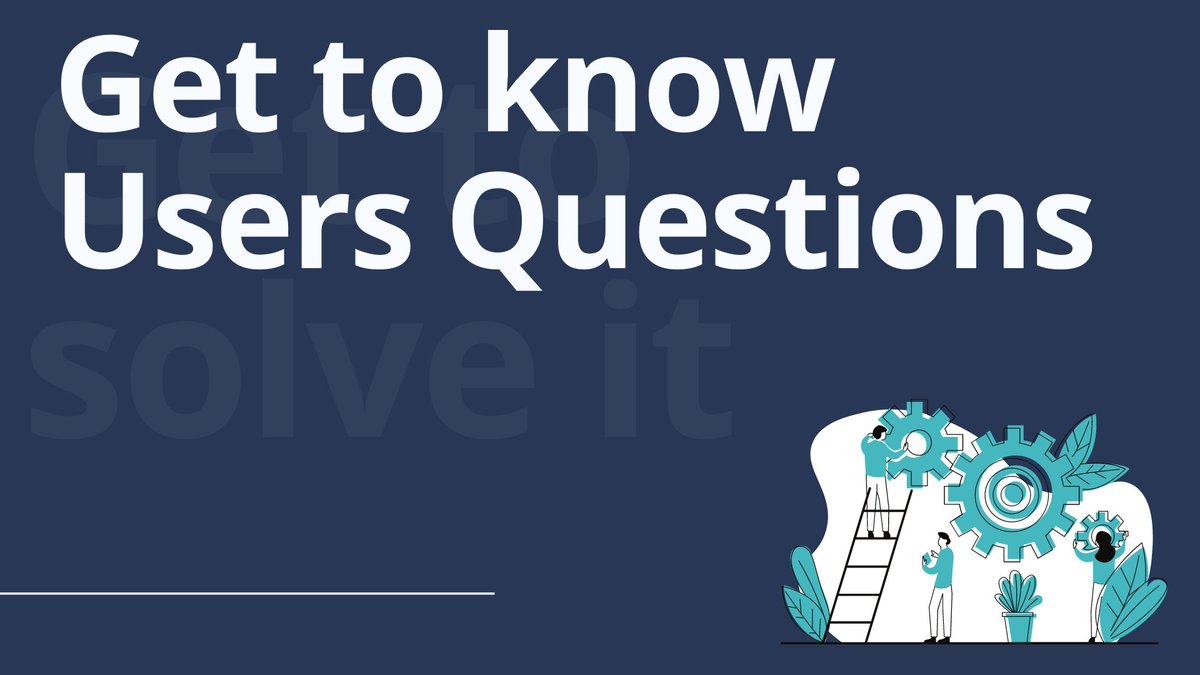 Understand Users Questions,

A Leader of the next atmosphere & Success has to be created with the customer.

It happens when the customer clarified of his doubts.

#ahamedameen #userexperience #clarification #customerbenefits #forums #questions #answers