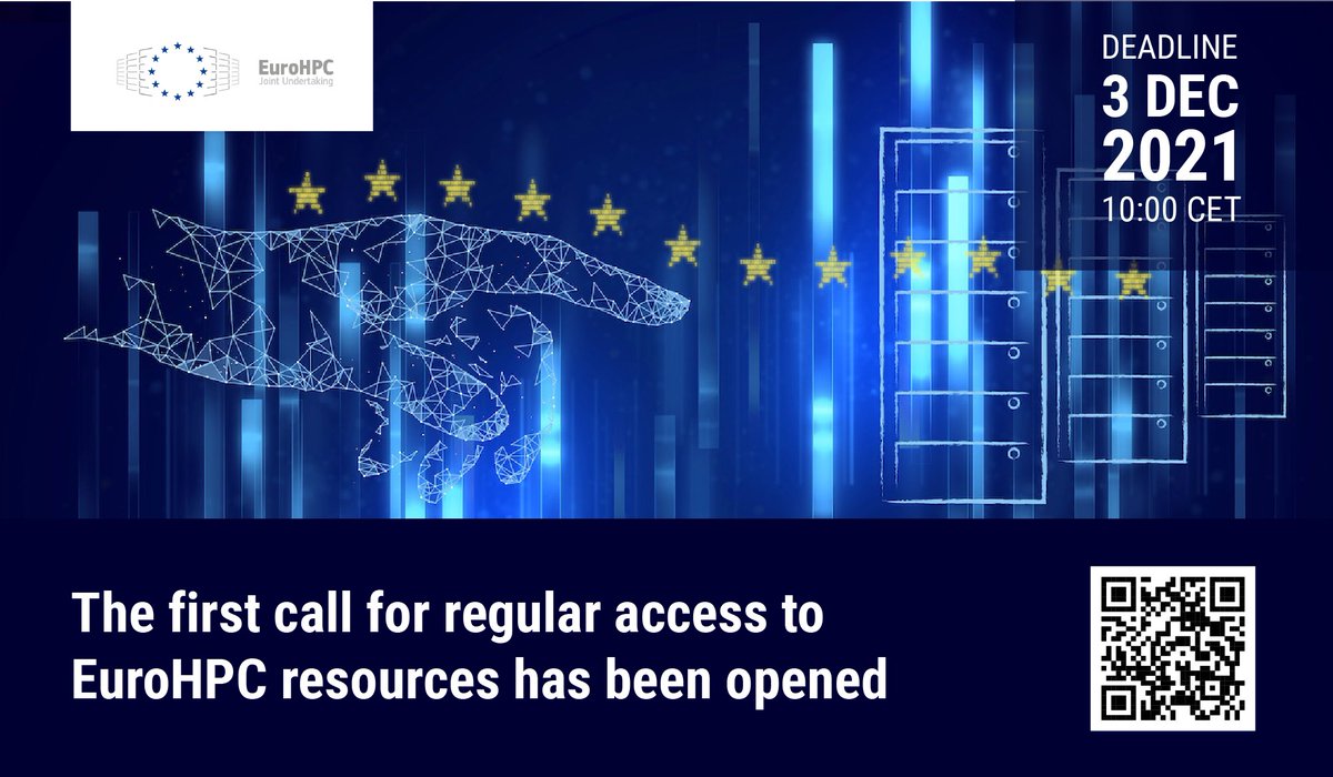 CIR_RBI's tweet photo. Access the EuroHPC pre-exascale and petascale #supercomputers! Find out more and apply on https://t.co/x8pQmyrOD4 https://t.co/kzLjbU6jtp