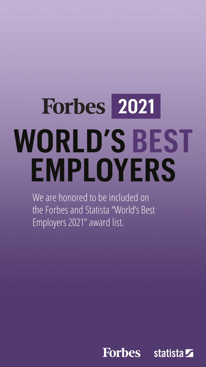 AmRest has been ranked the 7th best restaurant industry employer worldwide in <a href="/Forbes/">Forbes</a> World’s Best Employers ranking! Read more➡amrestnews.eu/164701-amrest-…