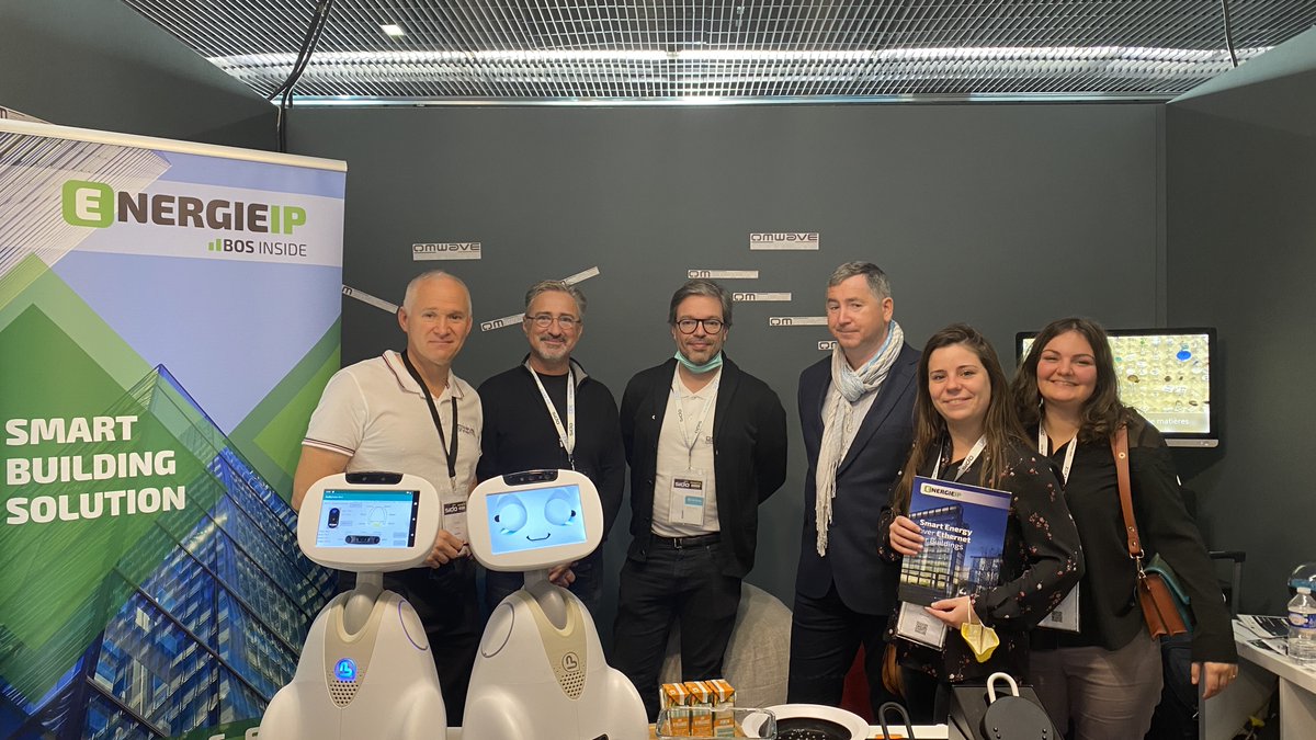 Les 9 &amp; 10 novembre derniers, Energie IP était présent au salon <a href="/Sido_Paris/">SIDO Paris - IoT, IA, Digital infra, Cybersécurité</a> aux côtés de notre partenaire <a href="/OmwaveTwit/">Omwave</a> 
Nous avons pu présenter notre solution innovante de #GTB basée sur la technologie du #PoE &amp; découvrir d'autres innovations tout aussi passionnantes.🚀
A bientôt