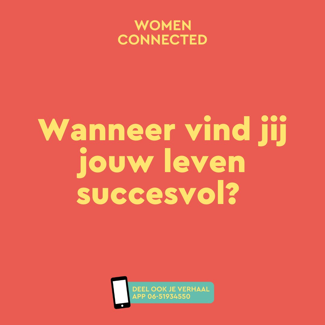 Wij hebben een succesverhaal te vertellen! - mailchi.mp/d1779946f23a/w…

#womenconnected #podiumkunsten #rotterdam #succes