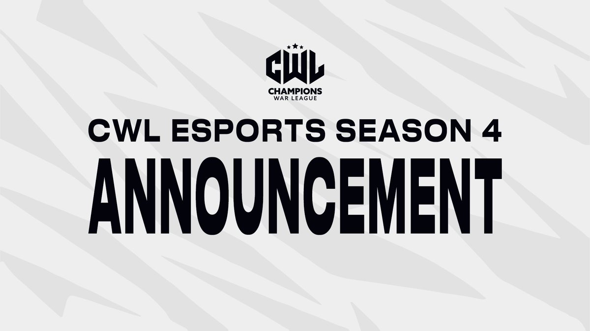 champwarleague's tweet photo. 🔄|Team Replacement

The team @CGCarnageGaming dropped from the tournament.

The team @ATNattax_CoC will replace them in Group E Zone 2.

Welcome to the battlefield!😎 https://t.co/UQLjxEJIBP