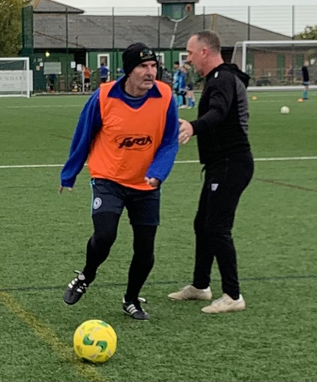 We go again…
A few snaps from training #WWFC #WalkingFootball ⚽️