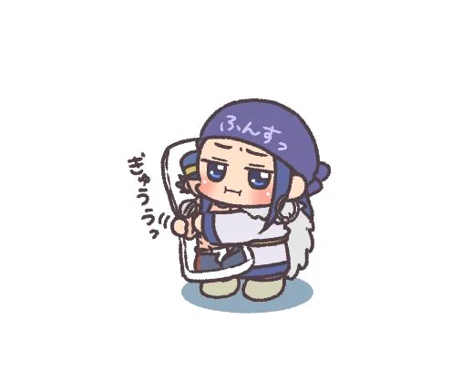 杉元の抱き枕を自分以外に見せたくないアシリパさん🐥 