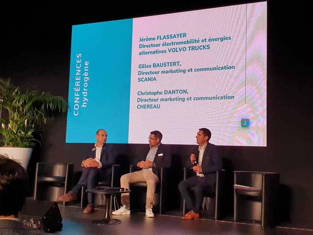 unionroutiere's tweet image. Conférence #Hydrogene à @Solutrans Quelles perspectives pour les véhicules industriels ?
#EnRoutePourLaPlanète @fr_logistique @PFA_auto @CCFA_Auto #CSIAM