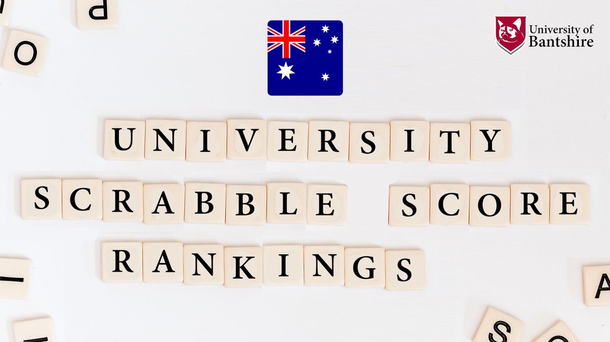 We’ve ranked Australian universities based on their Scrabble scores 🇦🇺

➡️ bantshire.github.io/blog-oz-scrabb…
