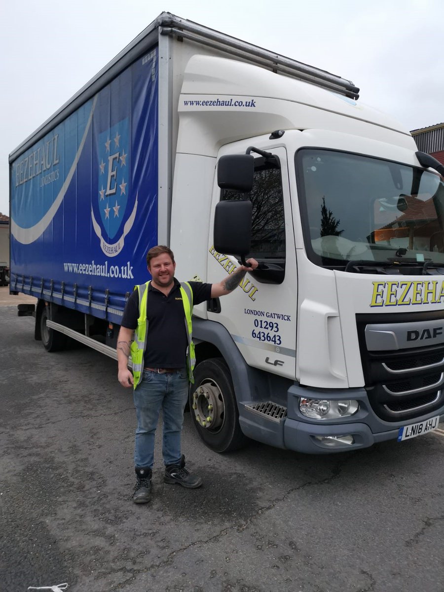 A huge Well Done to Todd passing his #HGV #Class2 licence. Todd has been with us for just over a year. He was always keen to progress his career and upgrade his license. We are very proud of this achievement! #logistics #career #drivers #progression #haulage #TPN <a href="/OurTPN/">THE Pallet Network</a>