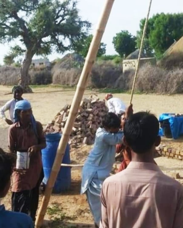 AnsarBurney's tweet photo. Ansar Burney Trust Needs 4 by 4 vehicles for #Tharparkar projects ...
Work in progress in different villages of
#Thar by Ansar Burney Trust #Pakistan #SolarPowerWaterProjects #HumanRights #Peace #InterfaithHarmony #WomenEmpowerment #Education https://t.co/RT6jnocIGY