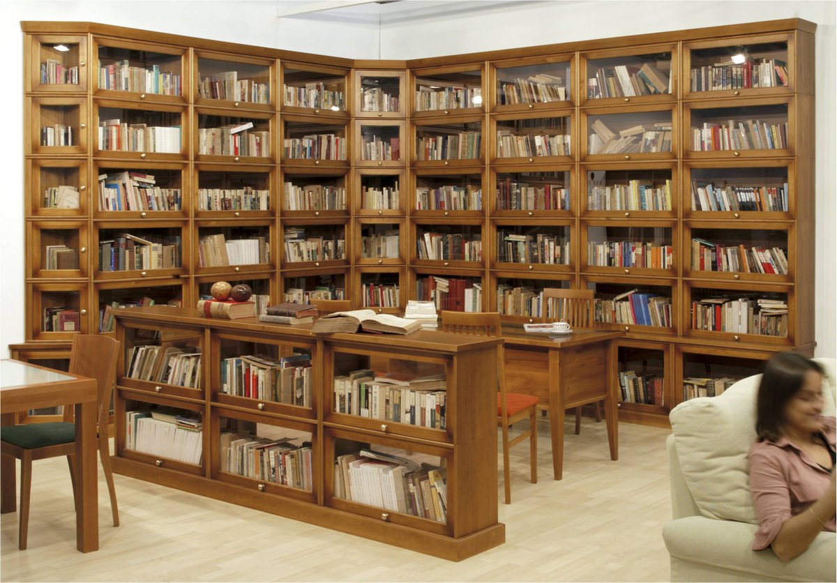 Estanterias , Librerias y Bibliotecas fabricadas por Eme de madera