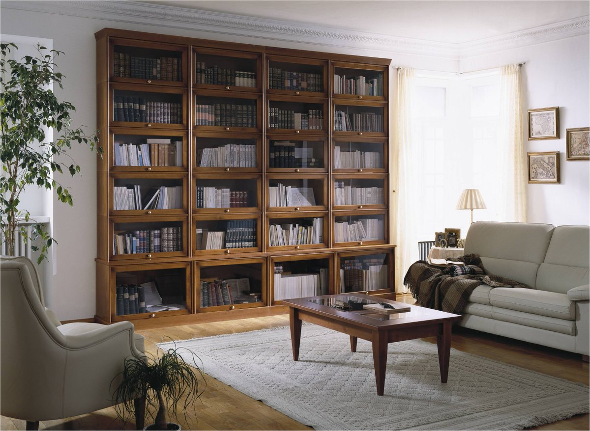 Estanterias, Librerias y Bibliotecas fabricamos en Eme de madera