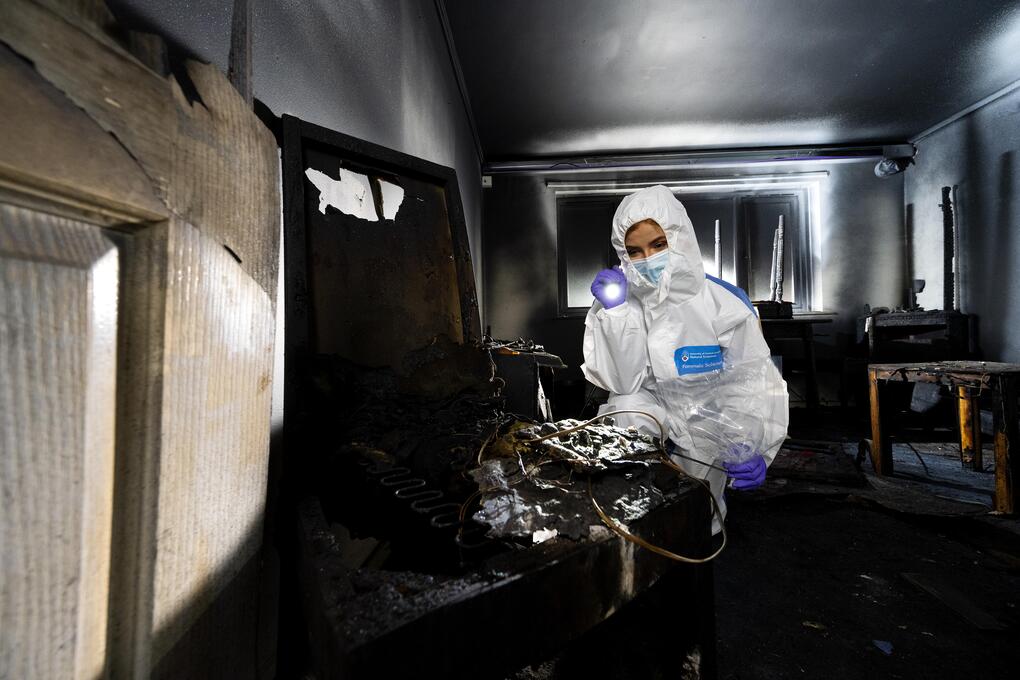 Check out this shot of our new fire-damaged flat! It's part of our new 15-flat Forensic Science facility.

ow.ly/ztk550GNBcp