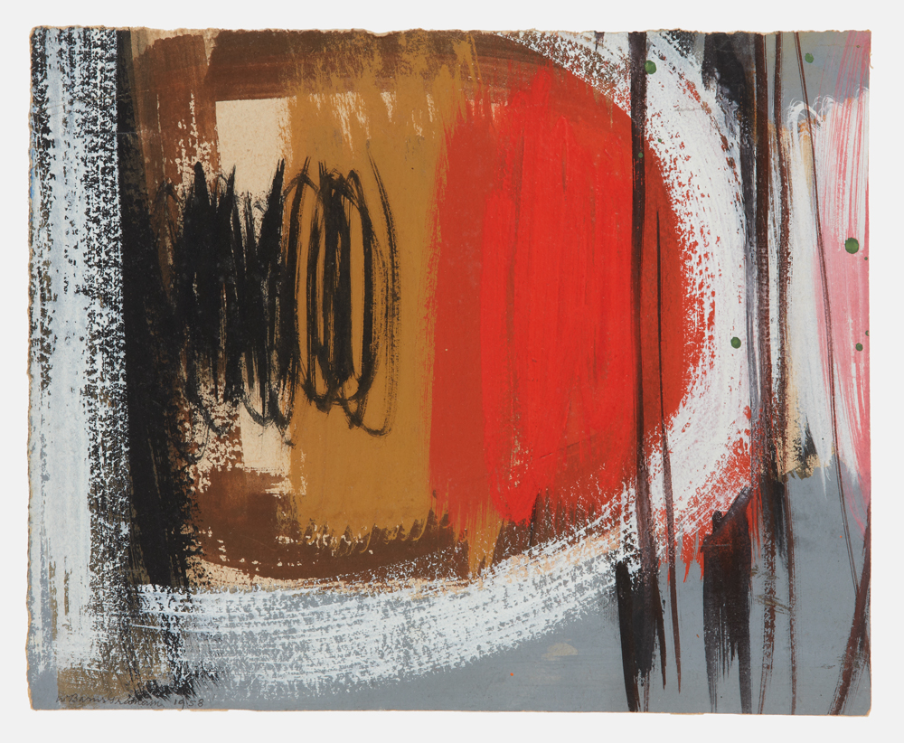 WBGTrust's tweet photo. The Expressive Mark opens today at @LULGalleries exploring how Post-War British artists embraced abstraction and the influence of American Abstract Expressionism, including #BarnsGraham. On display until 2 April 2022.

Image: Untitled, 1958, BGT124 https://t.co/zJSLcOCGXM