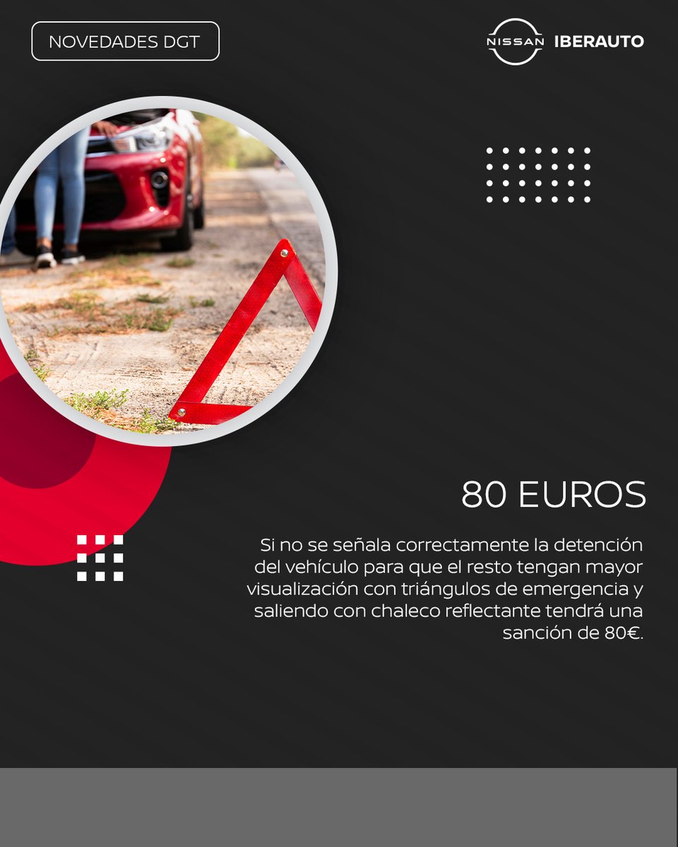 ¿Sabías que con las nuevas multas de la DGT te pueden sancionar con hasta 3.000€ por no llevar gasolina suficiente para vigilar que no pueda influir en la circulación?

¡Desliza y conoce el resto de las nuevas multas!