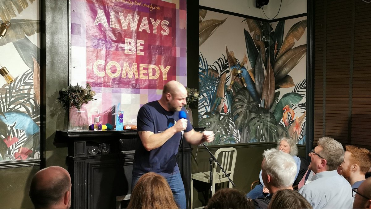 alwaysbecomedy's tweet photo. One of the great nights of comedy. Huge thanks to you all. Incredible from Kevin Bridges, Judi Love, Lenny Sherman, Marcus Brigstocke, MC James Gill. Gazillions more shows at https://t.co/WFzJUS8Dv9 ❤️ ❤️ ❤️ https://t.co/qNOnOE8FCh