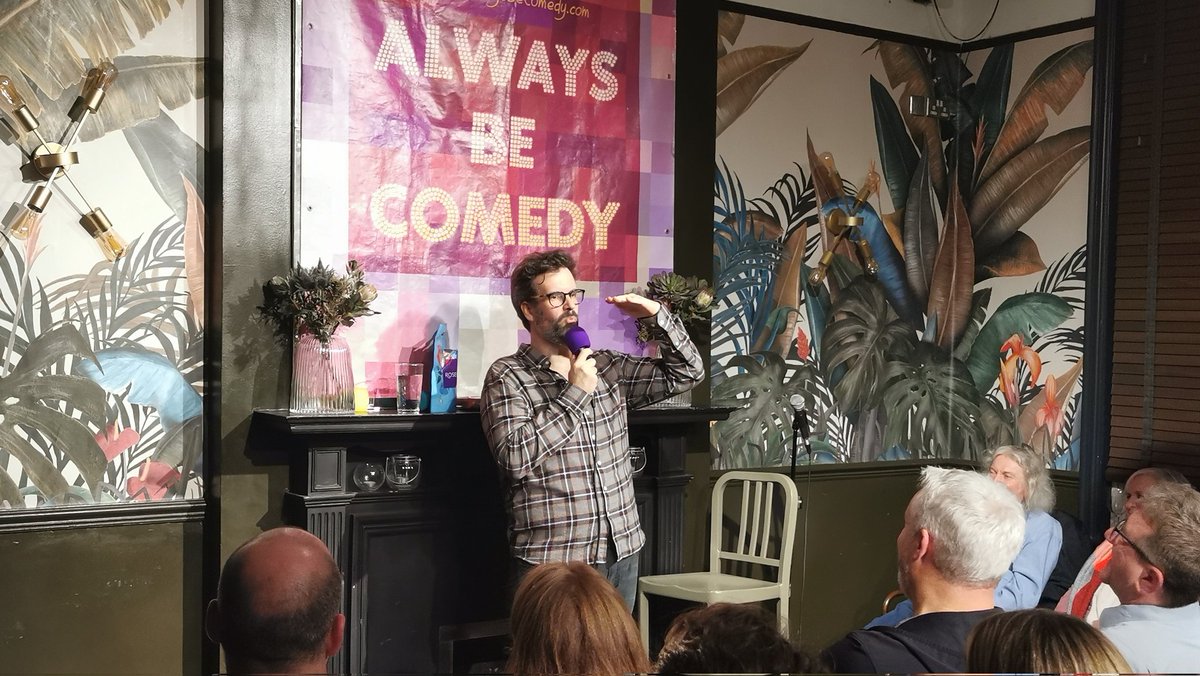 alwaysbecomedy's tweet photo. One of the great nights of comedy. Huge thanks to you all. Incredible from Kevin Bridges, Judi Love, Lenny Sherman, Marcus Brigstocke, MC James Gill. Gazillions more shows at https://t.co/WFzJUS8Dv9 ❤️ ❤️ ❤️ https://t.co/qNOnOE8FCh