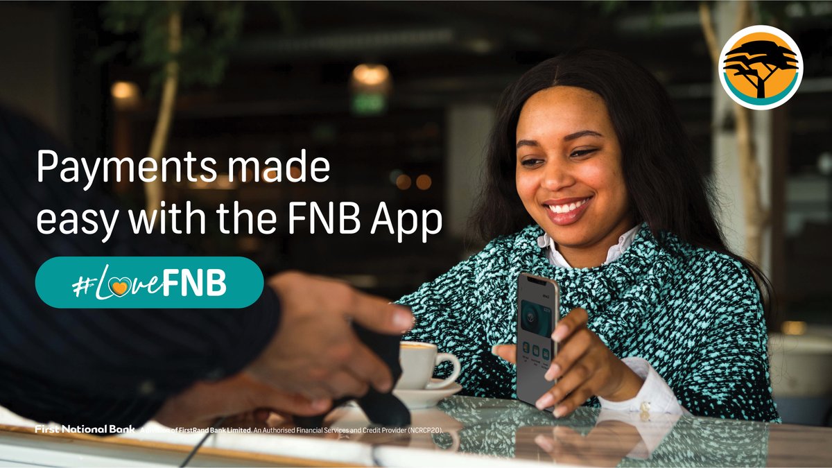 FNBSA's tweet photo. Forgot your wallet?😓 Unga worry ntwana yam, FNB App makes it easy to pay- u can scan all major QR codes, including Zapper, MasterPass, SnapScan &amp; PayFast. 

𝑹𝑬𝑷𝑳𝒀 using #LoveFNB &amp; tell us how the app has helped u pay digitally &amp; u could win a voucher worth up to R3000 https://t.co/c5tLmCzkpW