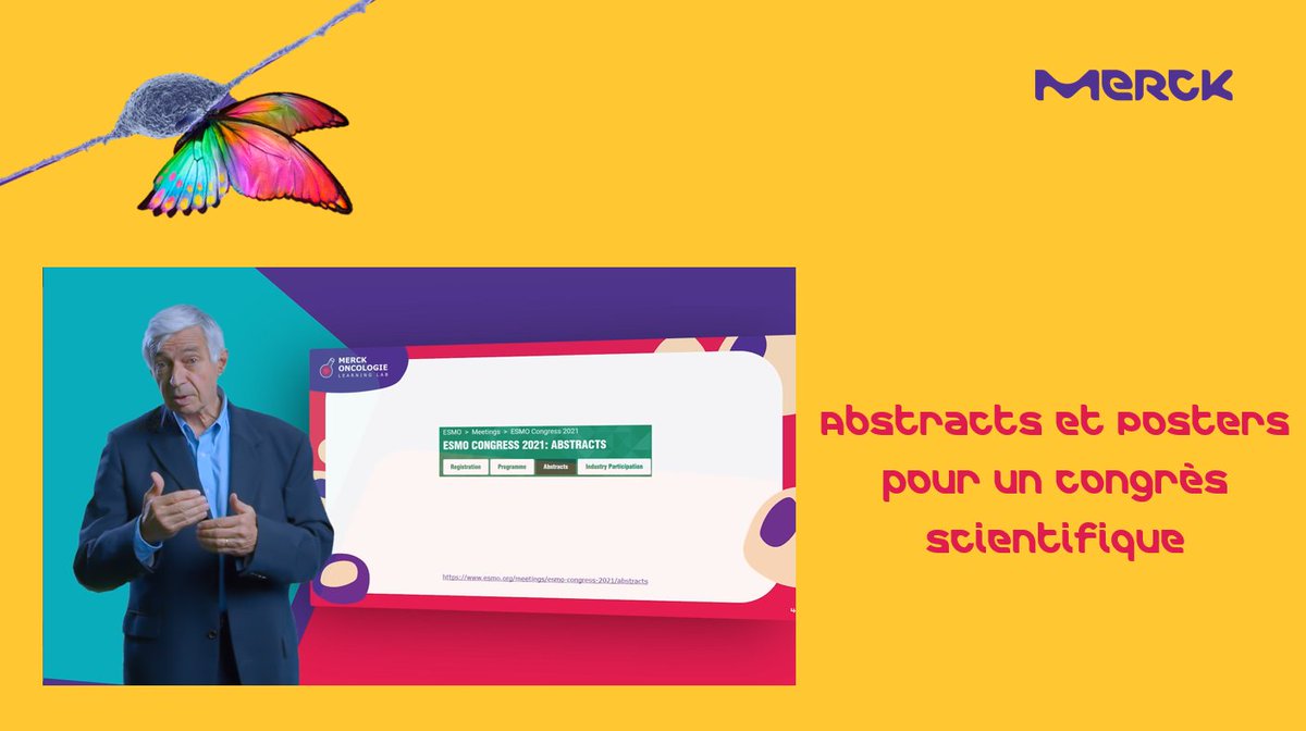 merck_fr's tweet photo. La communication en #congrès scientifiques fait partie intégrante des projets de recherche en permettant de mettre en lumière les résultats. Pour découvrir comment rédiger vos #abstracts &amp; présenter vos #posters, écoutez les conseils du Dr Maisonneuve sur https://t.co/oumx8c7xuu https://t.co/pTs8Cn9iTD