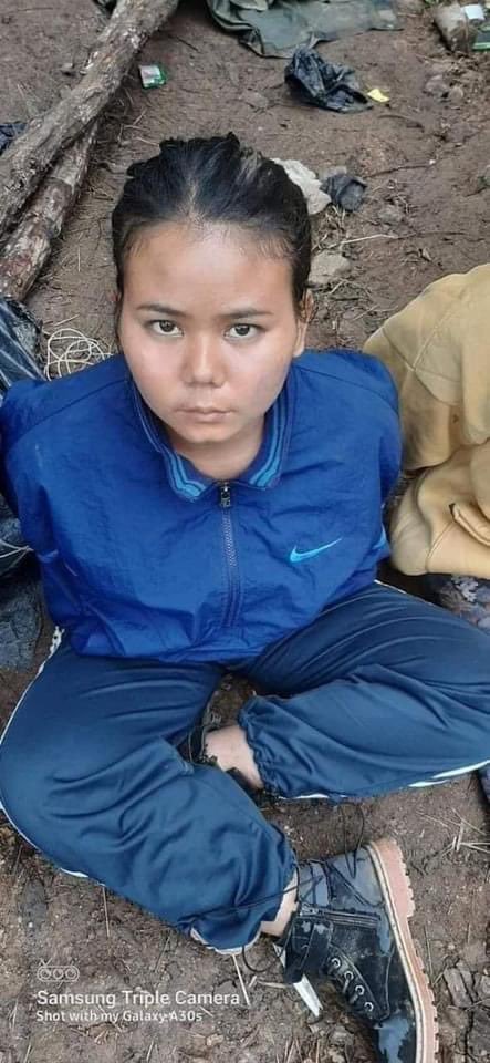 DoctorsRights's tweet photo. 9 female combat medics of PDF-Kalay were arrested by the security forces yesterday during the raid of the PDF-Kalay base. 
Photo Source : Local Medias (1/2)
#WhatsHappeningInMyanmar https://t.co/gATEDAlhrv