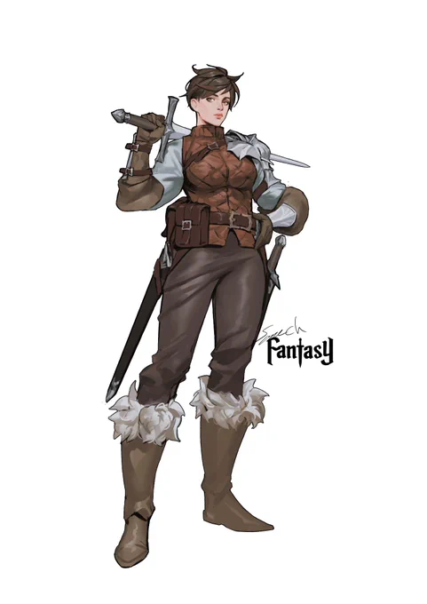 賞金稼ぎの剣士 

#sonechFantasy 