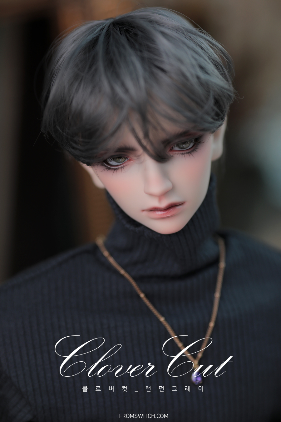 SWITCH製 ウィッグClover Cut Balsamic Black