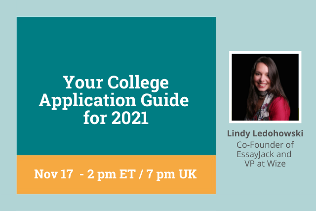 ProWritingAid's tweet photo. Do you have a student in your life who's preparing for #college? ✍️

Join us today for 'Top Tips for Making Your College Application #Essay Stand Out' with @DoctorLindy, Co-Founder of @EssayJack.

Register for FREE 👉https://t.co/8ZAKj2JhiN
#writingcommunity #Writer https://t.co/hMaPRbqaJO