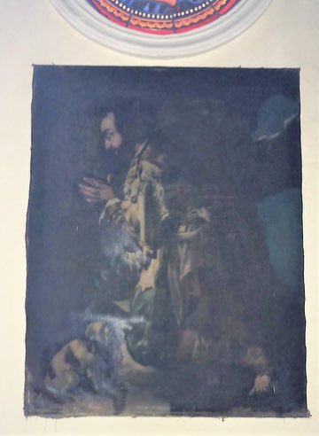 PatrimoniuCorsu's tweet photo. La commune de Pietralba lance une collecte avec la Fondation du patrimoine pour restaurer trois tableaux, dont un magnifique San Rocco de Bernardo Strozzi.
Vous pouvez l’aider : https://t.co/SwEGOAPUuU https://t.co/zhJYHmyazd