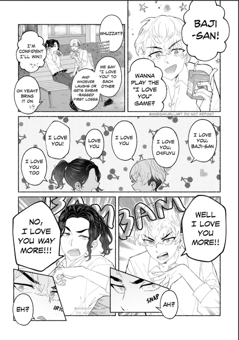 bajifuyu play the I love you game but for some reason the rules change midway... 